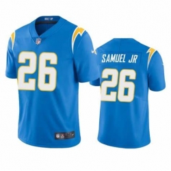 Men Nike Los Angeles Chargers Asante Samuel Jr. #26 Blue Vapor Limited Jersey