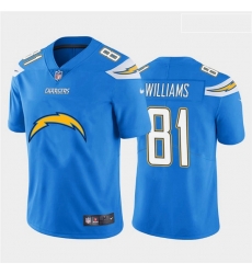 Nike Chargers 81 Mike Williams Blue Team Big Logo Vapor Untouchable Limited Jersey