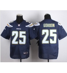 San Diego Chargers #25 Gordon dark blue elite jersey