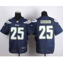 nike nfl jerseys san diego chargers 25 goroon blue[Elite]