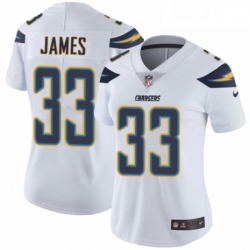 Womens Nike Los Angeles Chargers 33 Derwin James White Vapor Untouchable Elite Player NFL Jersey