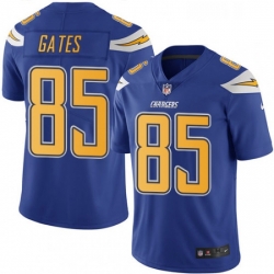 Youth Nike Los Angeles Chargers 85 Antonio Gates Limited Electric Blue Rush Vapor Untouchable NFL Jersey