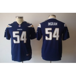 Youth Nike San Diego Chargers #54 Melvin Ingram Blue Nike NFL Jerseys