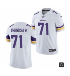 Men Minnesota Vikings #71 Christian Darrisaw White 2021 Vapor Untouchable Limited Stitched NFL Jersey