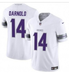 Men Nike Minnesota Vikings Sam Darnold #14 Winter Warriors Stitched NFL Jersey