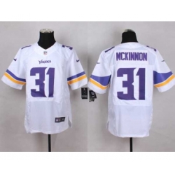 nike nfl jerseys minnesota vikings 31 mckinnon white[Elite][mckinnon]