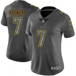 Nike Vikings #7 Case Keenum Gray Static Womens NFL Vapor Untouchable Game Jersey