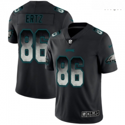 Eagles 86 Zach Ertz Black Arch Smoke Vapor Untouchable Limited Jersey