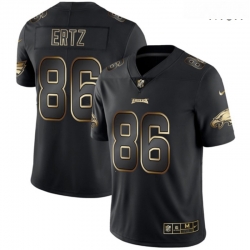 Eagles 86 Zach Ertz Black Gold Vapor Untouchable Limited Jersey