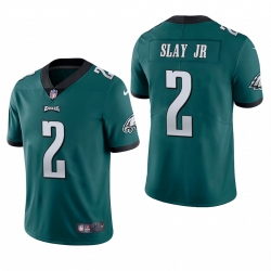 Men Philadelphia Eagles 2 Darius Slay Jr Midnight Green Vapor Limited Jersey