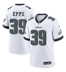 Men Philadelphia Eagles 39 Marcus Epps White 2025 Vapor Untouchable Limited Stitched Football Jersey Men Philadelphia Eagles 39 Marcus Epps White 2025 Vapor Untouchable Limited Stitched Football Jersey