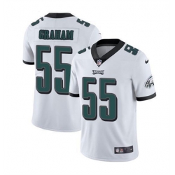 Men Philadelphia Eagles 55 Brandon Graham White Vapor Untouchable Limited Stitched