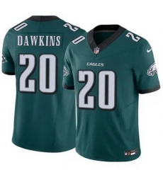 Men Philadelphia Eagles Brian Dawkins #20 Green F U S E Stitched NFL Jersey