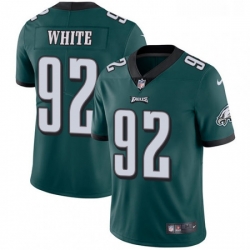 Mens Nike Philadelphia Eagles 92 Reggie White Midnight Green Team Color Vapor Untouchable Limited Player NFL Jersey