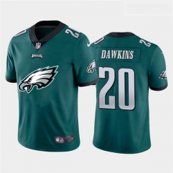 Nike Eagles 20 Brian Dawkins Green Team Big Logo Vapor Untouchable Limited Jersey