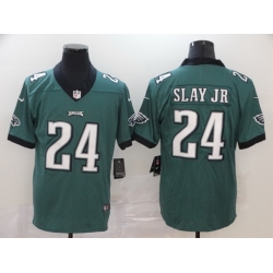 Nike Eagles 24 Darius Slay Jr Green Vapor Untouchable Limited Jersey