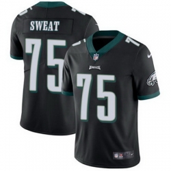 Nike Eagles #75 Josh Sweat Black Alternate Mens Stitched NFL Vapor Untouchable Limited Jersey