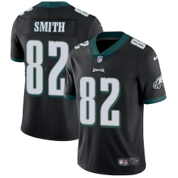 Nike Eagles #82 Torrey Smith Black Alternate Mens Stitched NFL Vapor Untouchable Limited Jersey