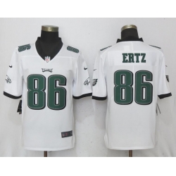 Nike Eagles #86 Zach Ertz White Vapor Untouchable Player Limited Jersey