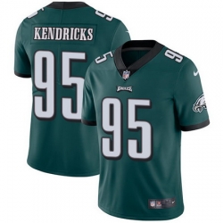 Nike Eagles #95 Mychal Kendricks Midnight Green Team Color Mens Stitched NFL Vapor Untouchable Limited Jersey