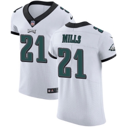 Nike Philadelphia Eagles 21 Jalen Mills White Men Stitched NFL New Elite Jersey