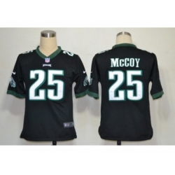 Nike Philadelphia Eagles 25 LeSean McCoy Black Game NFL Jersey