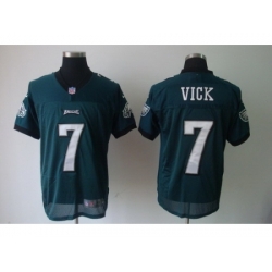 Nike Philadelphia Eagles 7 Michael Vick Green Elite NFL Jersey