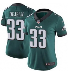 Women Philadelphia Eagles Cooper DeJean #33 Green F U S E Stitched NFL Jersey