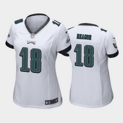 women jalen reagor philadelphia eagles white game jersey 