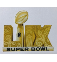 NFL Eagles Super Bowl LIX Gold patch Biaog