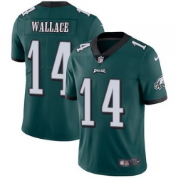 Nike Eagles #14 Mike Wallace Midnight Green Team Color Youth Stitched NFL Vapor Untouchable Limited Jersey