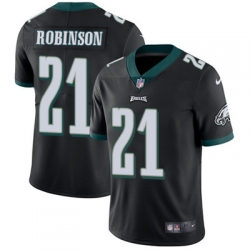 Nike Eagles #21 Patrick Robinson Black Alternate Youth Stitched NFL Vapor Untouchable Limited Jersey