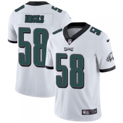 Nike Eagles #58 Jordan Hicks White Youth Stitched NFL Vapor Untouchable Limited Jersey