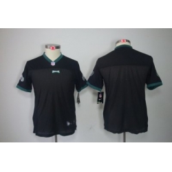 Nike Youth Philadelphia Eagles Blank Black Color Limited Jerseys