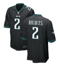 Youth Nike Eagles 2 Jalen Hurts Black Vapor Limited Stitched NFL Jersey