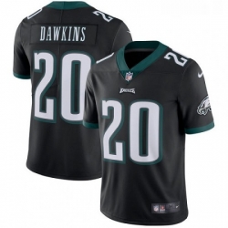 Youth Nike Philadelphia Eagles 20 Brian Dawkins Black Alternate Vapor Untouchable Limited Player NFL Jersey