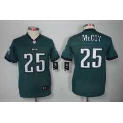 Youth Nike Philadelphia Eagles 25# LeSean McCoy Green Color[ Limited Jerseys]