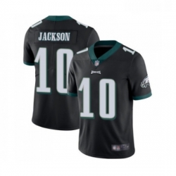 Youth Philadelphia Eagles 10 DeSean Jackson Black Alternate Vapor Untouchable Limited Player Football Jersey