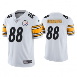 Men Pittsburgh Steelers 88 Pat Freiermuth Vapor Limited White Jersey