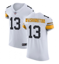 Nike Steelers #13 James Washington White Mens Stitched NFL Vapor Untouchable Elite Jersey