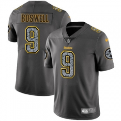 Nike Steelers #9 Chris Boswell Gray Static Mens NFL Vapor Untouchable Game Jersey