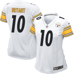 Nike Steelers #10 Martavis Bryant White Womens Stitched NFL Elite Jersey