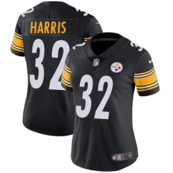 Nike Steelers #32 Franco Harris Black Team Color Womens Stitched NFL Vapor Untouchable Limited Jersey