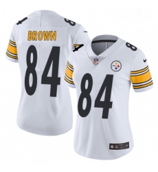 Womens Nike Pittsburgh Steelers 84 Antonio Brown Elite White NFL Jersey