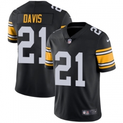 Nike Steelers #21 Sean Davis Black Alternate Youth Stitched NFL Vapor Untouchable Limited Jersey