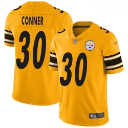 Steelers #30 James Conner Gold Youth Stitched Football Limited Inverted Legend Jersey