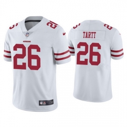 Men San Francisco 49ers 26 Jaquiski Tartt White Vapor limited Jersey