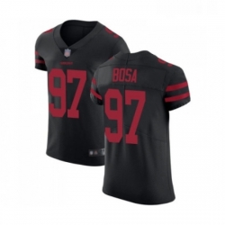 Mens San Francisco 49ers 97 Nick Bosa Black Alternate Vapor Untouchable Elite Player Football Jersey