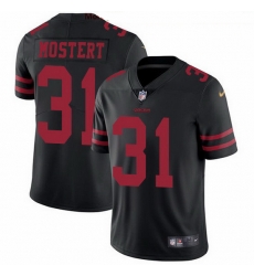 Nike 49ers 31 Raheem Mostert Black Alternate Men Stitched NFL Vapor Untouchable Limited Jersey