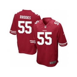 Nike San Francisco 49ers 55 Ahmad Brooks Red Game NFL Jersey